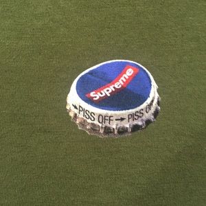 Supreme bottle cap tee